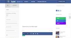 Desktop Screenshot of lupal.pl